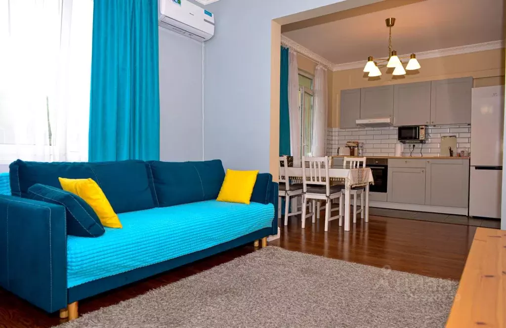 1-к кв. Сахалинская область, Южно-Сахалинск Больничная ул., 2к10 (39.9 ... - Фото 2