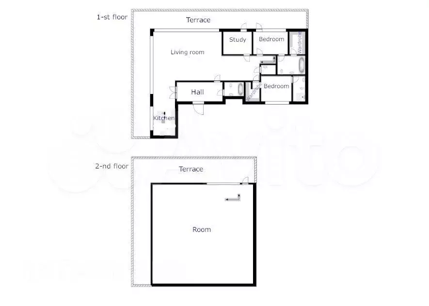 5-к. квартира, 300 м, 5/5 эт. - Фото 0