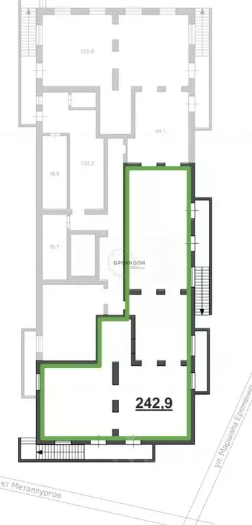 Помещение свободного назначения в Волгоградская область, Волгоград ул. ... - Фото 2