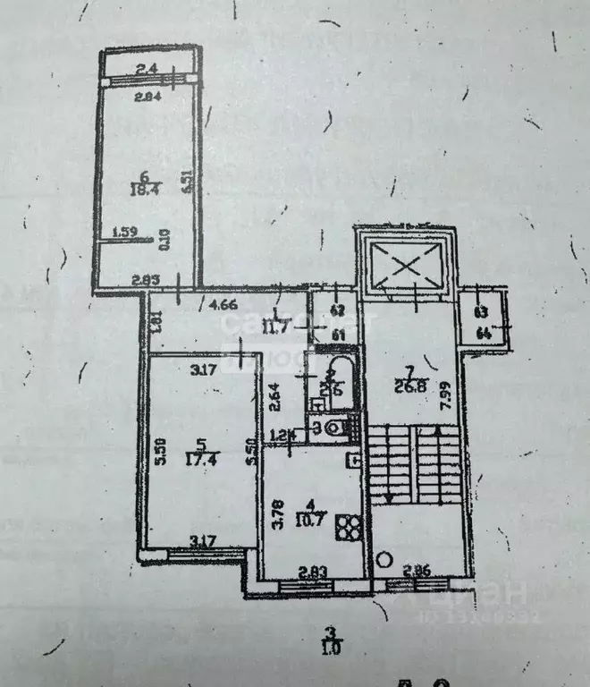 2-к кв. Санкт-Петербург ул. Оптиков, 47к3 (62.0 м) - Фото 1