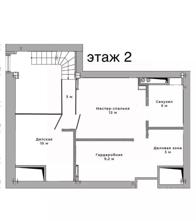 3-к кв. Москва Нижняя Красносельская ул., 35С2 (95.0 м) - Фото 2