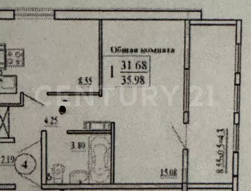 1-к кв. Севастополь ш. Камышовое, 37Бк1 (31.6 м) - Фото 1