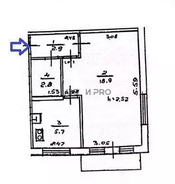 1-к кв. Башкортостан, Уфа Черниковская ул., 61 (31.1 м) - Фото 2