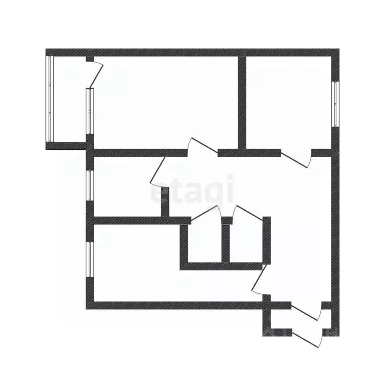 3-к кв. Курская область, Курск просп. Дружбы, 19Д (61.2 м) - Фото 1