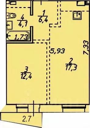 1-к кв. Иркутская область, Иркутский район, Маркова рп, Стрижи кв-л 15 ... - Фото 0