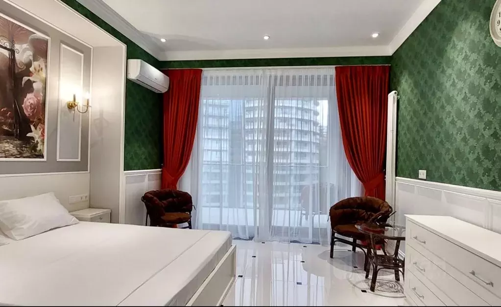 1-к кв. Крым, Ялта Приморский парк имени Гагарина кв-л, 9 (50.0 м) - Фото 1