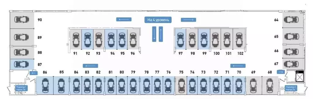 Гараж в Санкт-Петербург ул. Военная, 18к1 (20 м) - Фото 1