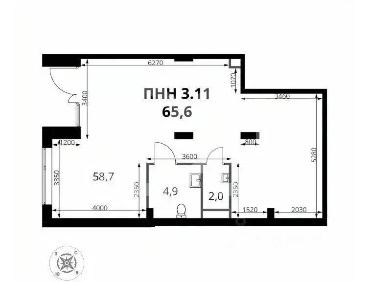 Помещение свободного назначения в Московская область, Химки ул. 1-я ... - Фото 2