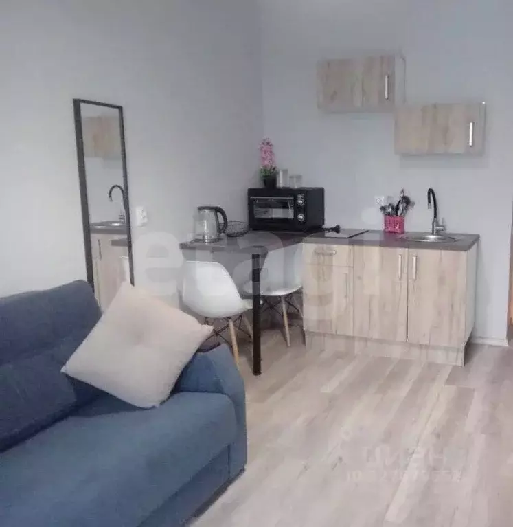 Студия Ярославская область, Ярославль ул. Городской Вал, 15к1 (24.0 м) - Фото 2