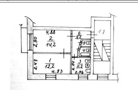 2-к кв. Калужская область, Боровск ул. Мира, 57 (39.5 м) - Фото 1