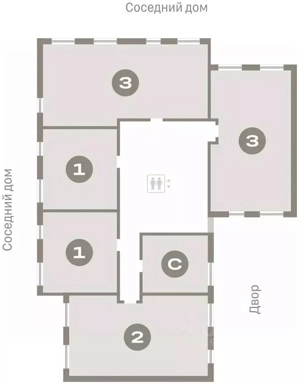 2-к кв. Новосибирская область, Новосибирский район, Краснообск рп, 3-й ... - Фото 2