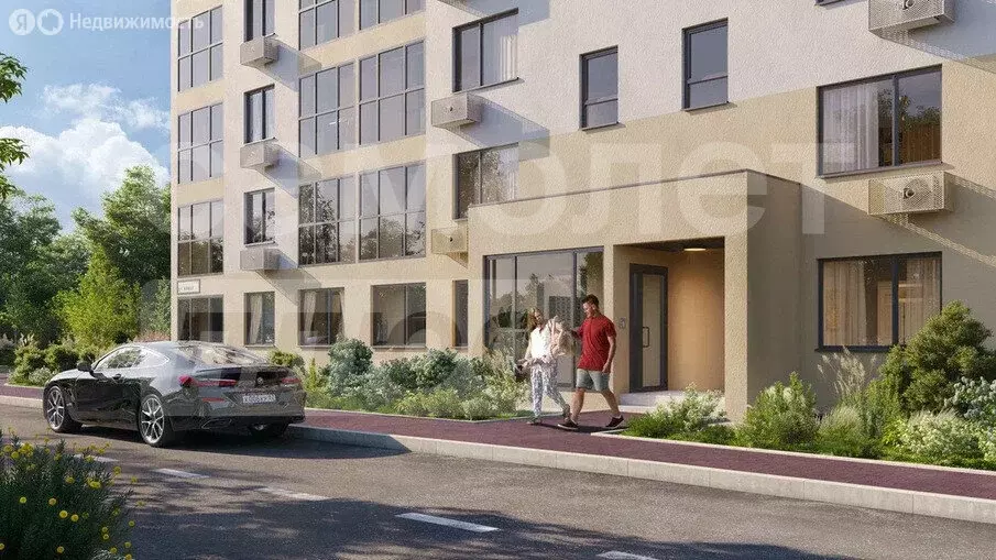 Квартира-студия: Николаевка, Южная улица, 2 (38.4 м) - Фото 1