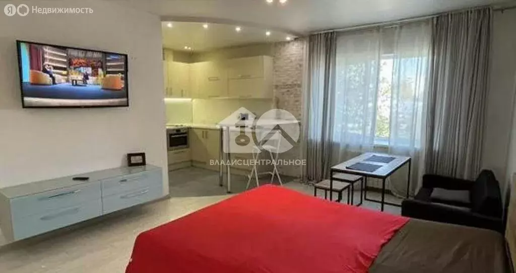 Квартира-студия: Новосибирск, улица Серафимовича, 27 (36 м) - Фото 2