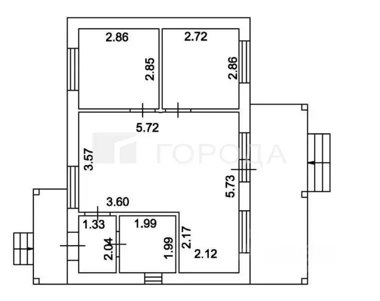 Дом в Новосибирская область, Новосибирский район, Каменский сельсовет, ... - Фото 2
