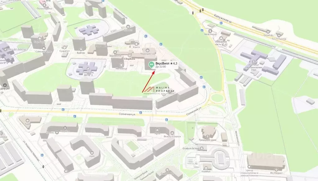 Торговая площадь в Москва, Москва, Троицк ул. Центральная, 28 (182 м) - Фото 2