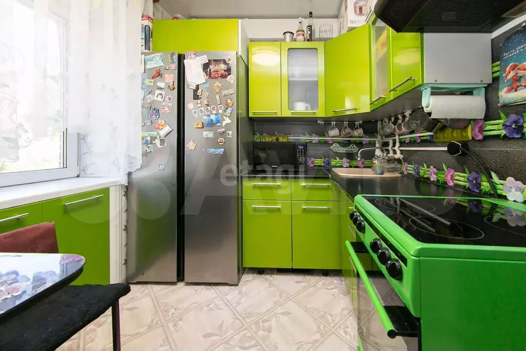 3-к. квартира, 55,9 м, 3/4 эт. - Фото 0