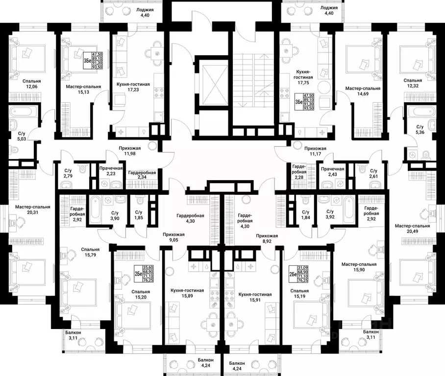 2-к кв. Ростовская область, Ростов-на-Дону ул. Труда, 12/3 (71.1 м) - Фото 2