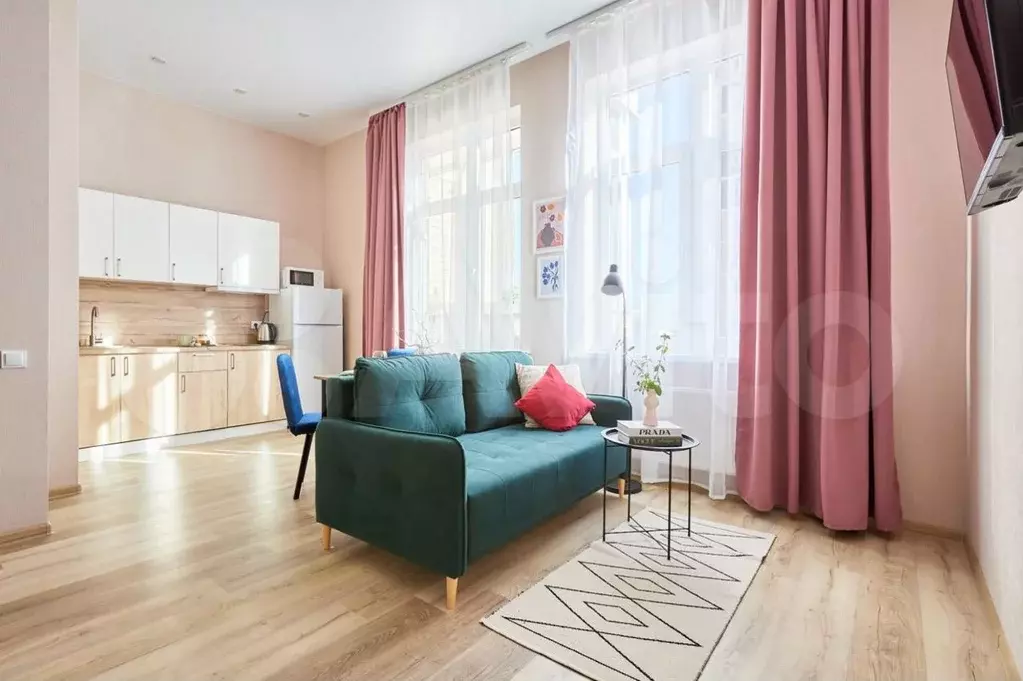 Квартира-студия, 30 м, 17/24 эт. - Фото 1