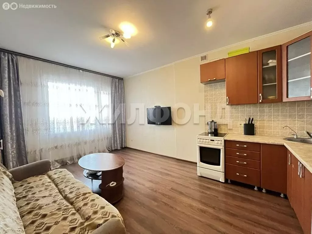 Квартира-студия: Новосибирск, Приморская улица, 5 (26.4 м) - Фото 1