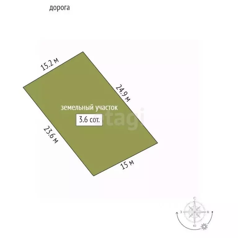 Участок в Ростовская область, Азовский район, Обильненское с/пос, пос. ... - Фото 2