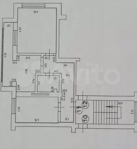 3-к. квартира, 49,1 м, 2/5 эт. - Фото 0