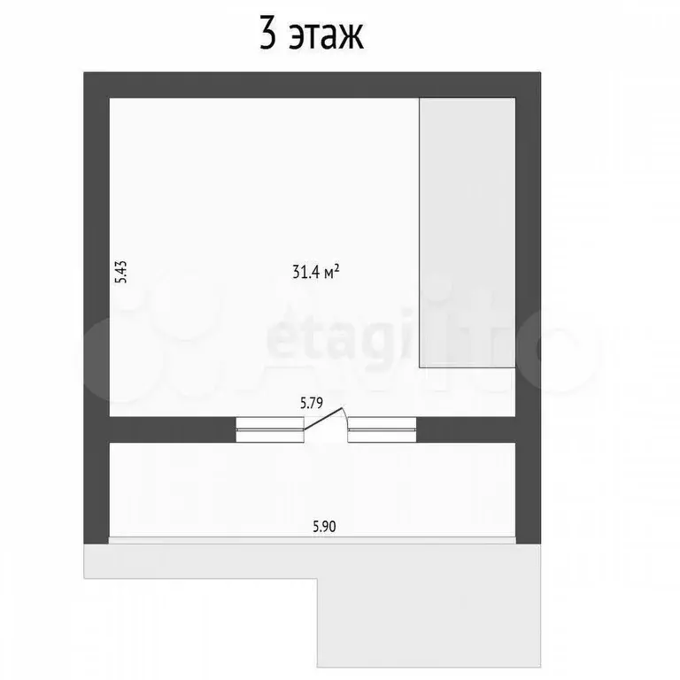 Таунхаус 112,9 м на участке 1,2 сот. - Фото 1