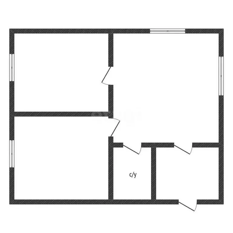Дом в Новокорсунская, Пролетарская улица, 17 (38 м) - Фото 1