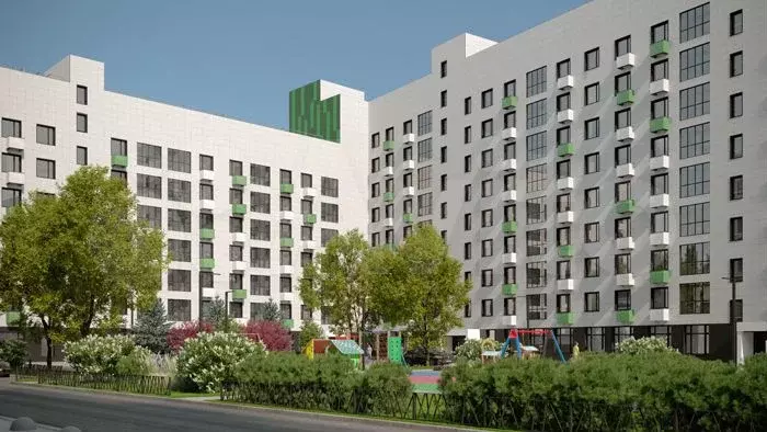 1-к. квартира, 34,7 м, 7/9 эт. - Фото 1