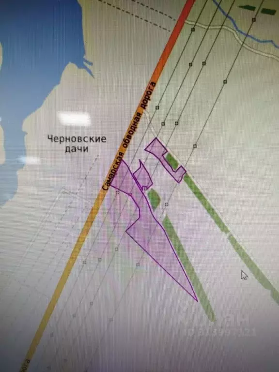 Участок в Самарская область, Волжский район, Черноречье с/пос, с. ... - Фото 1