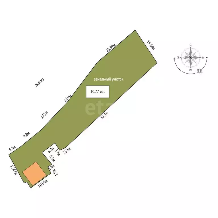 Дом, 31.2 м - Фото 1