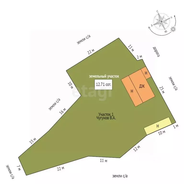 Участок в Калужская область, Юхновский муниципальный округ, Щелканово ... - Фото 2