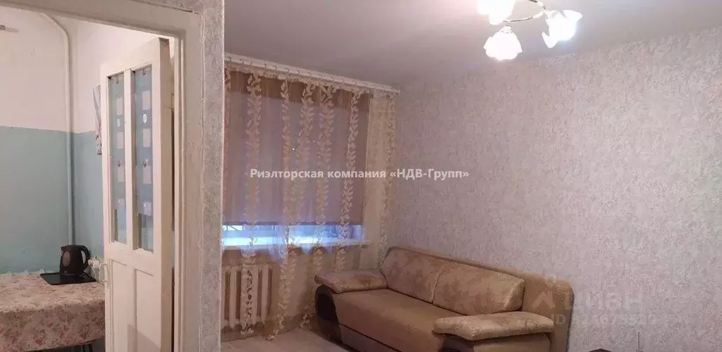 1-к кв. Хабаровский край, Хабаровск Владивостокская ул., 57А (31.0 м) - Фото 1