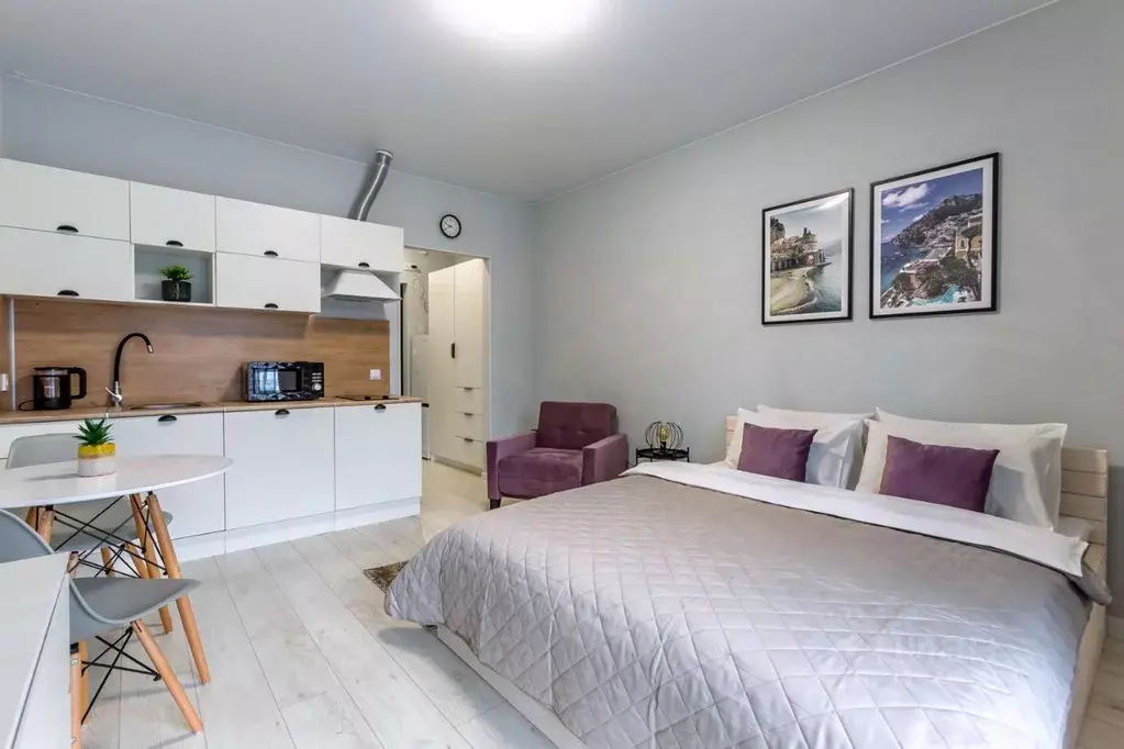 Студия Санкт-Петербург ул. Вадима Шефнера, 4 (28.0 м) - Фото 0