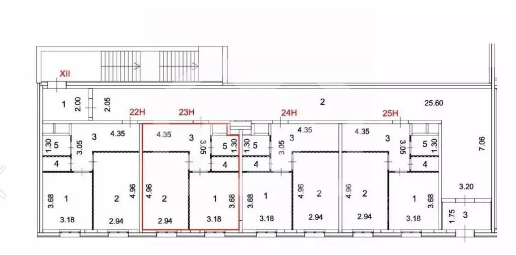 Помещение свободного назначения в Москва Краснобогатырская ул., 40 (42 ... - Фото 2
