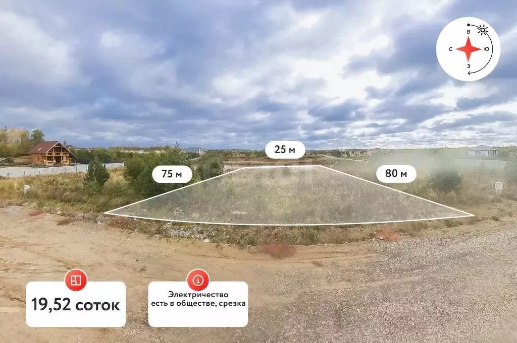 Участок в Тюменская область, Тюменский муниципальный округ, ... - Фото 1