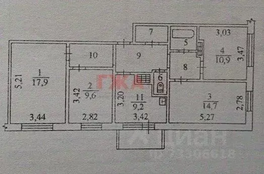 4-к кв. Саха (Якутия), Нерюнгри ул. Карла Маркса, 18 (80.9 м) - Фото 1