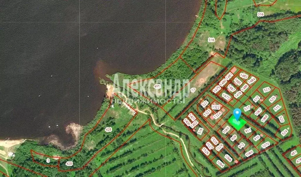 Участок в Ленинградская область, Приозерский район, Красноозерное ... - Фото 1