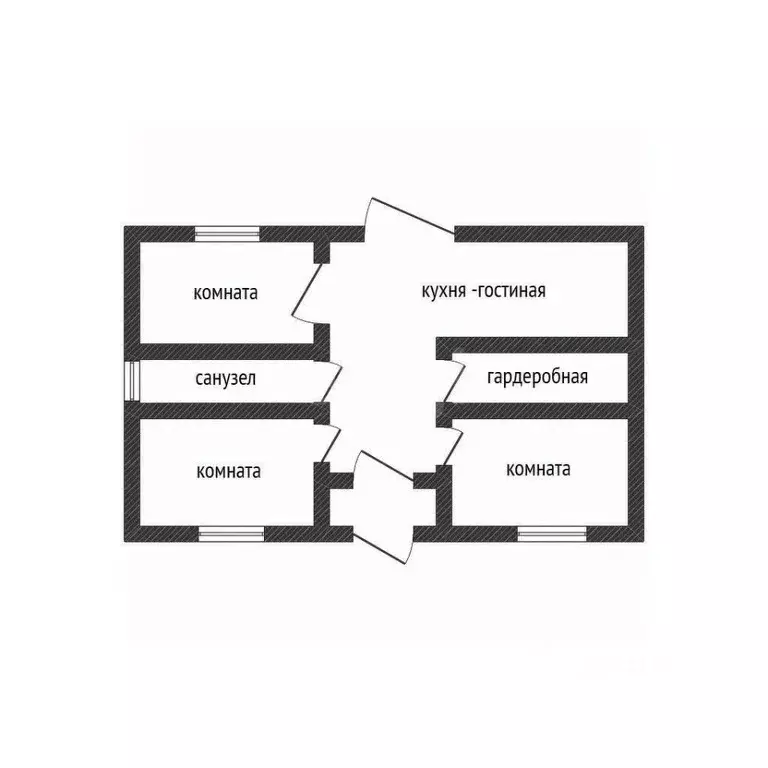Дом в Белгородская область, Строитель Яковлевский городской округ, ... - Фото 2