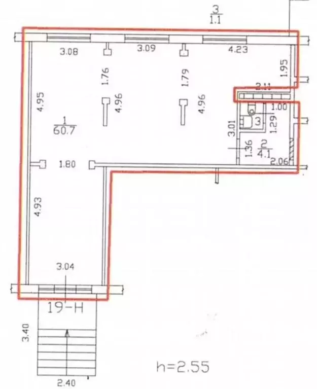 Помещение свободного назначения в Санкт-Петербург Бухарестская ул., ... - Фото 2