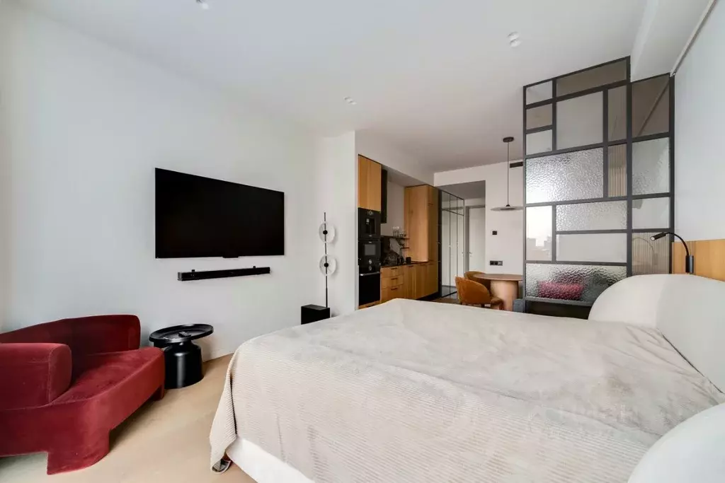 Студия Москва Ленинский просп., 38 (33.0 м) - Фото 1