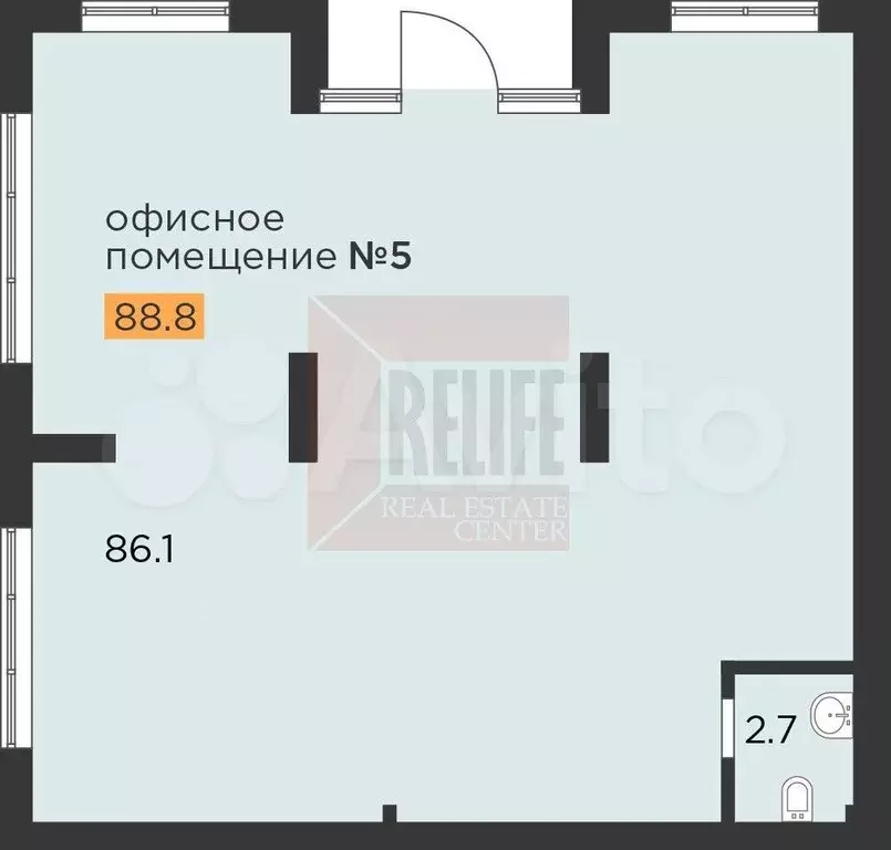 Продам помещение свободного назначения, 88.8 м - Фото 0