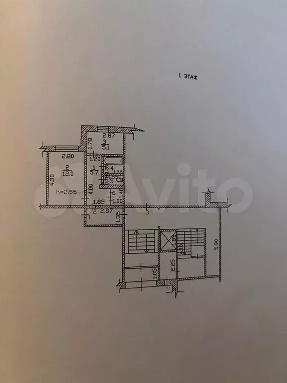 1-к. квартира, 27,5 м, 1/9 эт. - Фото 0