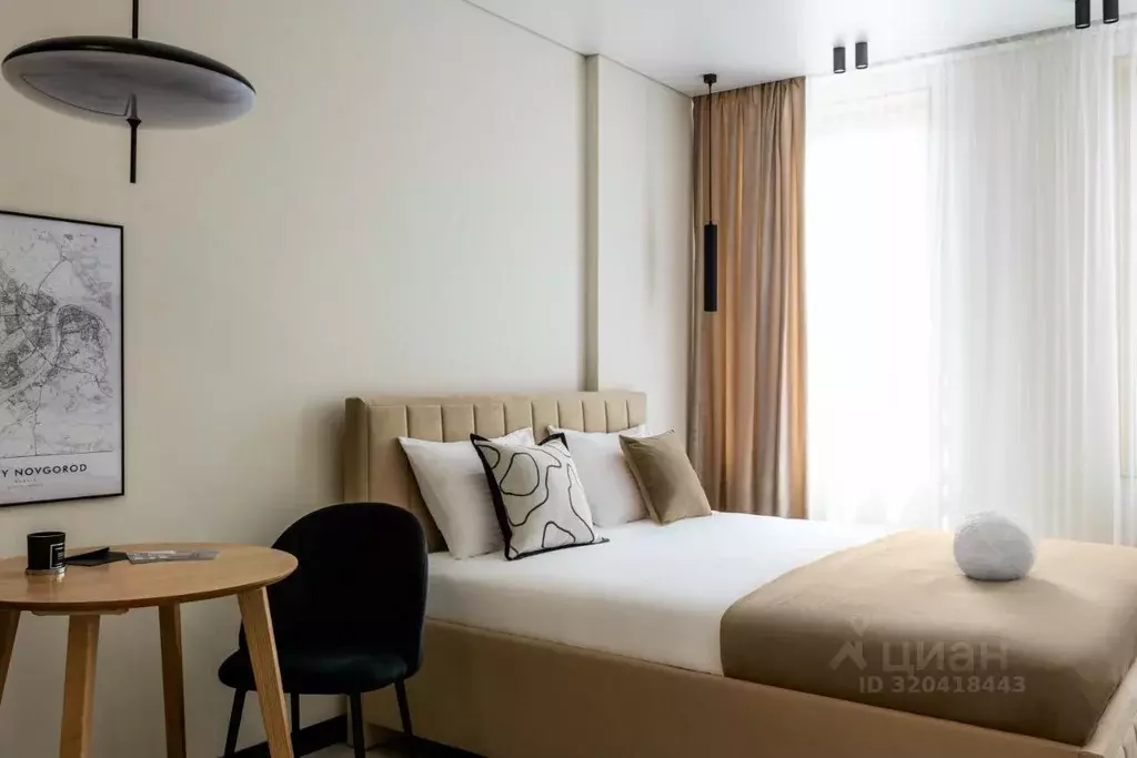 1-к кв. Нижегородская область, Нижний Новгород ул. Родионова, 136Б ... - Фото 1