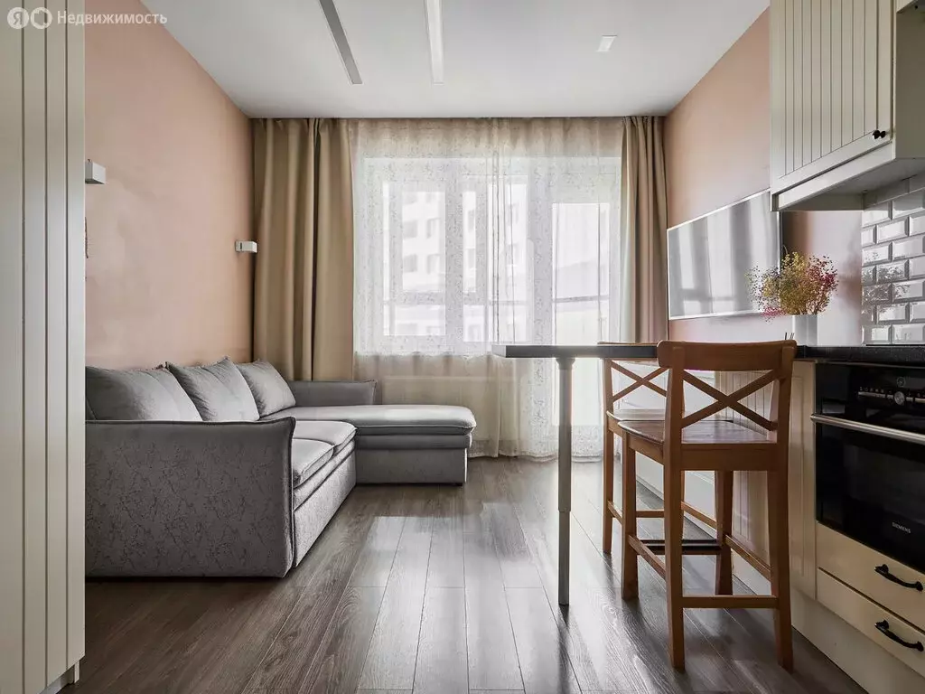 Квартира-студия: Санкт-Петербург, проспект Большевиков, 7к3 (22.1 м) - Фото 1