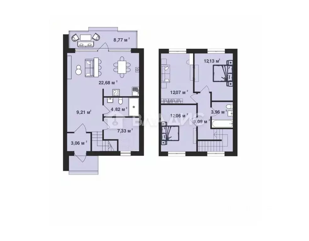 Таунхаус в Владимирская область, Ковровский район, Доброград ... - Фото 2