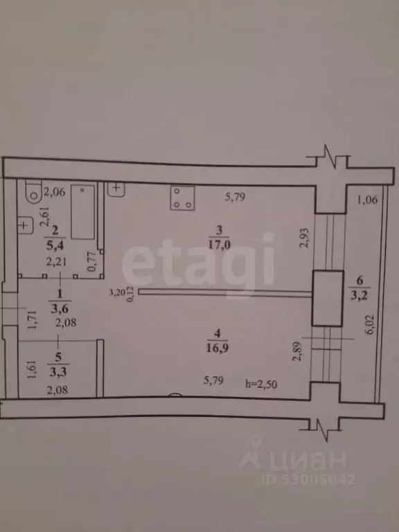 1-к кв. Забайкальский край, Чита ул. Подгорбунского, 57 (46.2 м) - Фото 2
