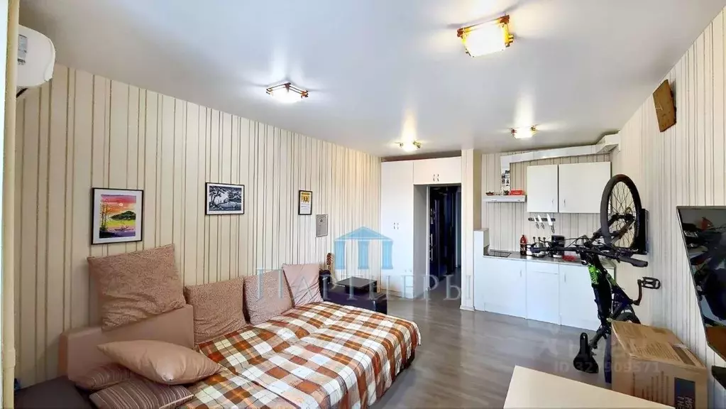 Студия Самарская область, Самара Центральная ул., 1Б (32.0 м) - Фото 1