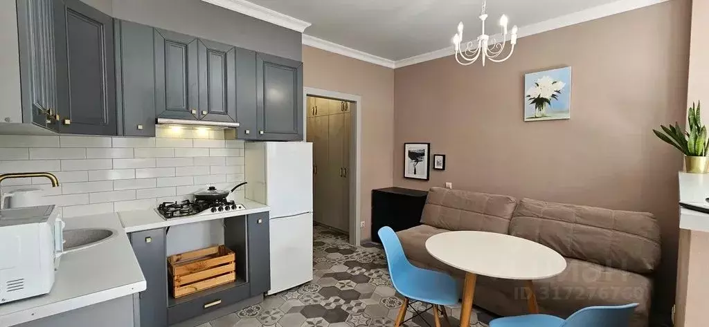 Студия Краснодарский край, Сочи Мамайка мкр, ул. Волжская, 32 (30.0 м) - Фото 1