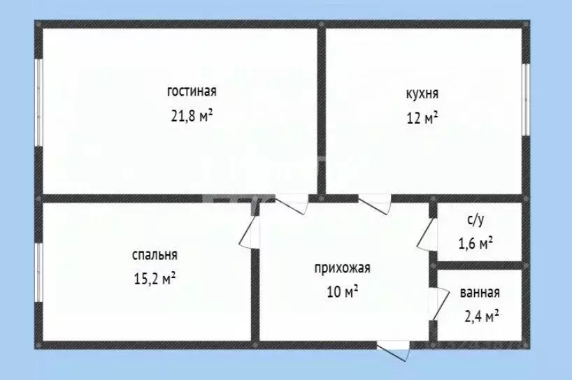 2-к кв. Дагестан, Махачкала ул. Образовательная, 3 (66.0 м) - Фото 2