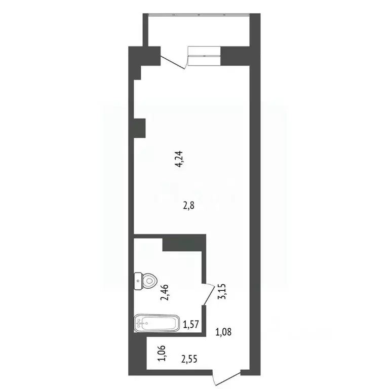 Студия Красноярский край, Красноярск ул. Калинина, 175В (22.0 м) - Фото 2